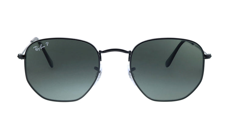 Ray-Ban RB3548N 002/58 Hexagonal Polarized Sunglasses