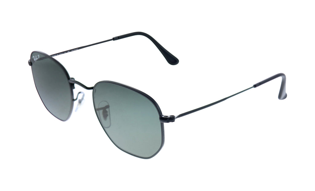 Ray-Ban RB3548N 002/58 Hexagonal Polarized Sunglasses