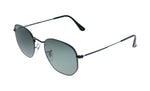 Ray-Ban RB3548N 002/58 Hexagonal Polarized Sunglasses