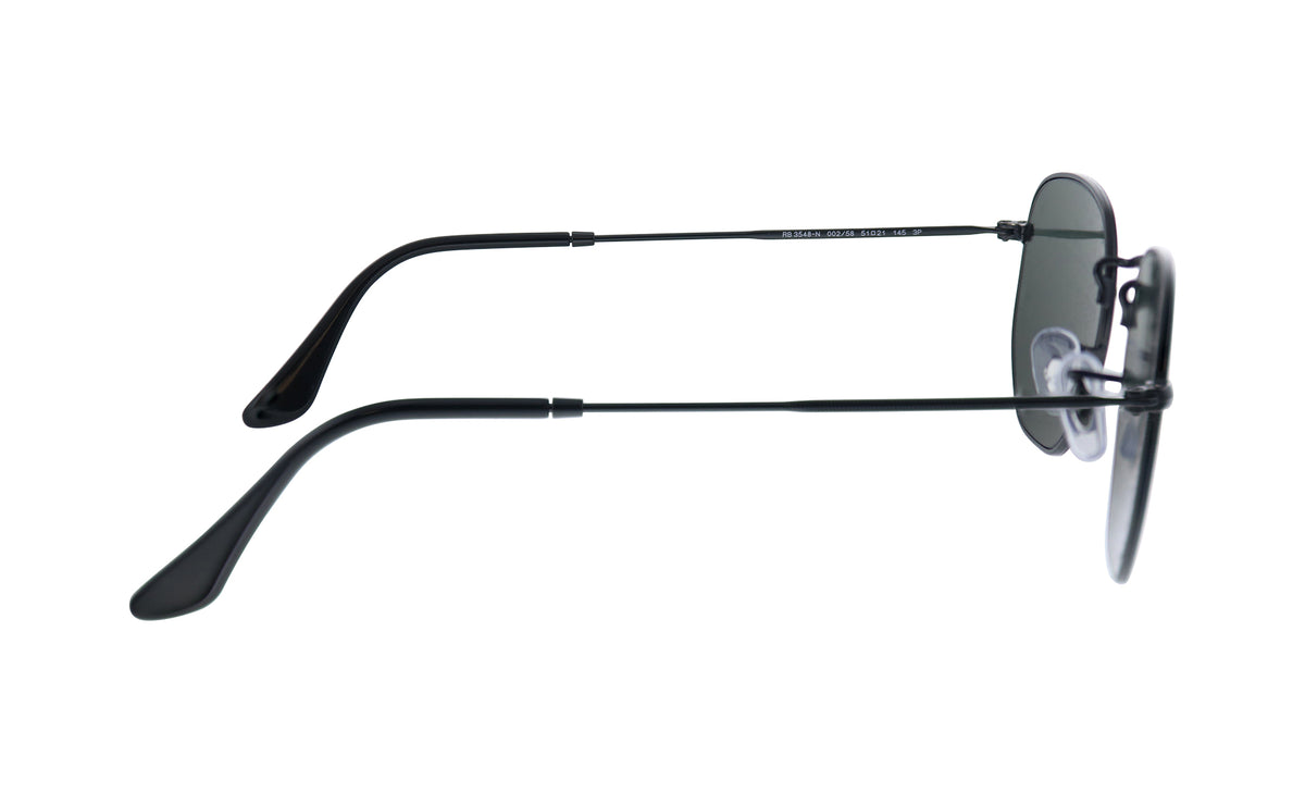 Ray-Ban RB3548N 002/58 Hexagonal Polarized Sunglasses