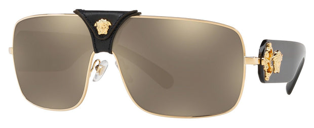 Versace VE2207Q 1002/5 Shield Sunglasses