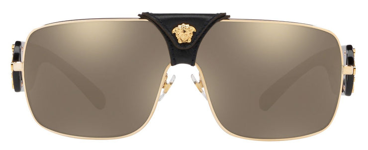 Versace VE2207Q 1002/5 Shield Sunglasses