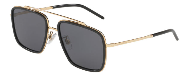 Dolce & Gabbana DG2220 02/81 Navigator Polarized Sunglasses