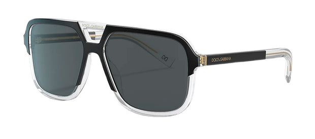 Dolce & Gabbana DGG4354 501/81 Navigator Polarized Sunglasses