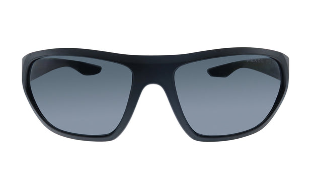 Prada Linea Rossa PS 18US 1BO5Z1 Wrap Polarized Sunglasses