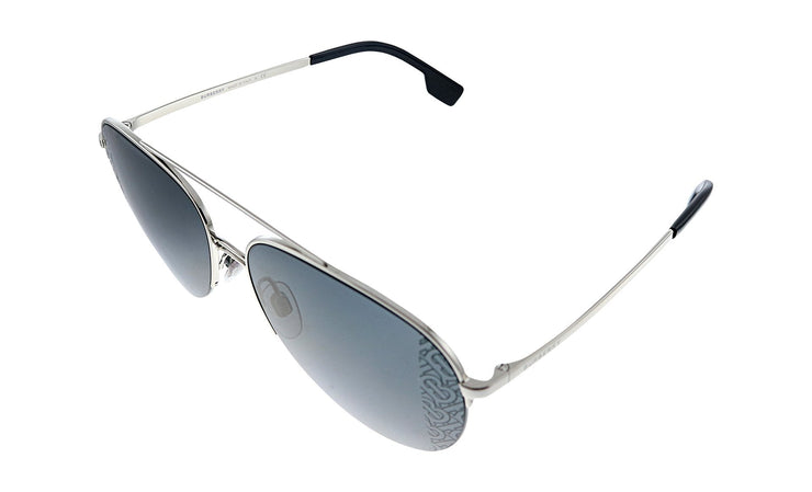 Burberry BE 3113 100587 Pilot Sunglasses