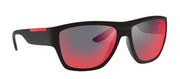 Prada Linea Rossa PS 08VS DG008F Wrap Sunglasses
