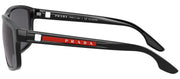 Prada Linea Rossa PS 02XS 1AB02G Wrap Polarized Sunglasses