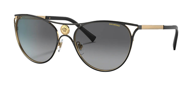 Versace VE 2237 1433T3 Cat Eye Polarized Sunglasses