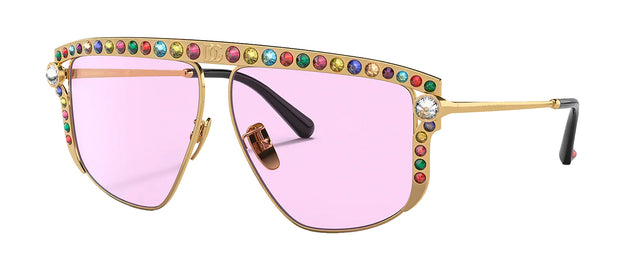 Dolce & Gabbana DG2281B 02/1A Aviator Sunglasses