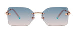 Tiffany & Co. 0TF3088 610516 Rectangle Sunglasses from TIFFANY HARDWEAR