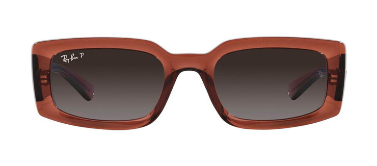 Ray-Ban RB4395 6678T3 Rectangle Polarized Sunglasses