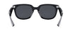 DIOR B27 S3F Black Oval Sunglasses