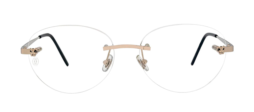 Cartier rimless eyeglasses deals
