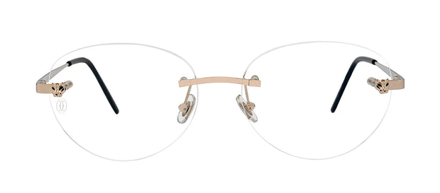 Cartier CT0028O 001 Oval Eyeglasses