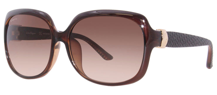 Ferragamo SF739SA 210 Oversized Square Sunglasses