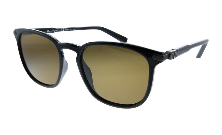 Ferragamo SF881S 001 Rectangle Sunglasses