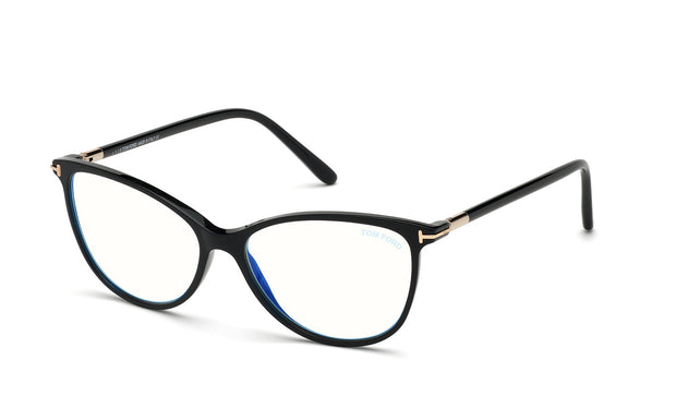 Tom Ford FT5616-B 001 Cat Eye Blue Light Eyeglasses