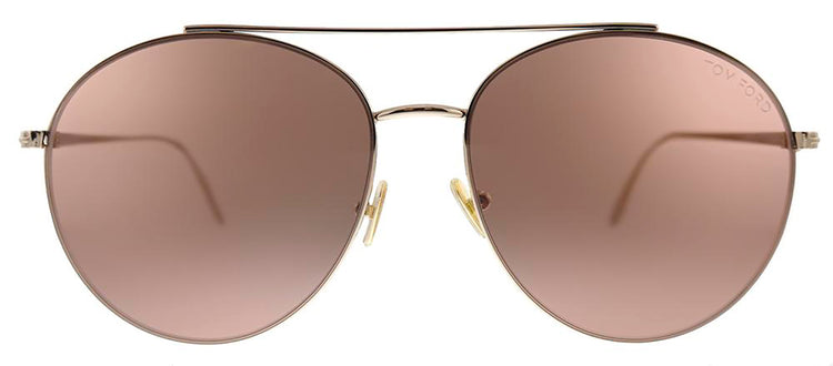 Tom Ford FT0757 CLEO W Round Sunglasses