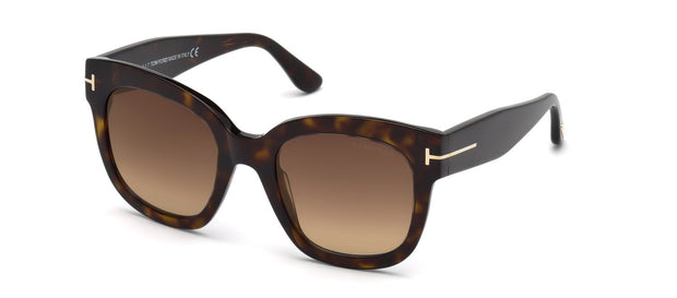 Tom Ford Beatrix Pol W FT0613 52H Geometric Polarized Sunglasses