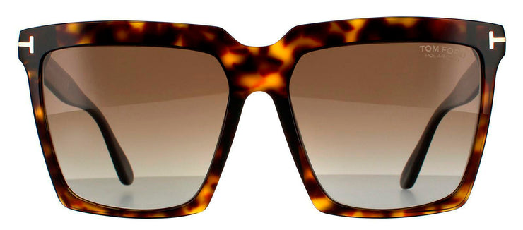Tom Ford Sabrina Square Sunglasses
