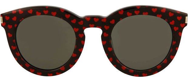 Saint Laurent SL102 001 Round Sunglasses