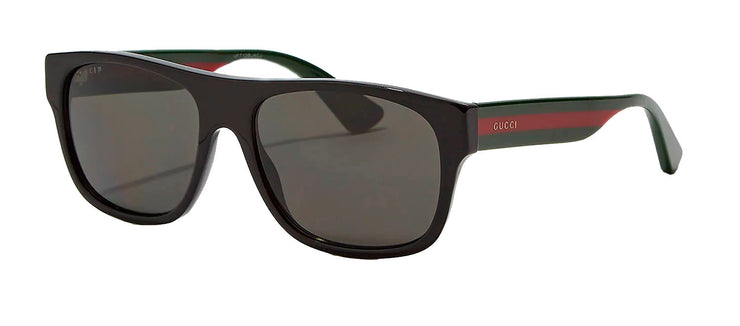 Gucci GG0341S M 002 Flat Top Polarized Sunglasses