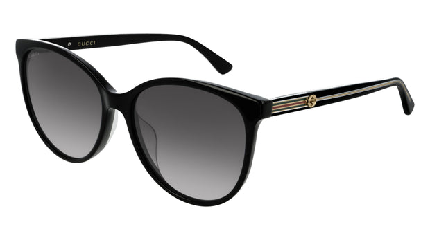 Gucci GG0377SK W Women's Cat-Eye Sunglasses