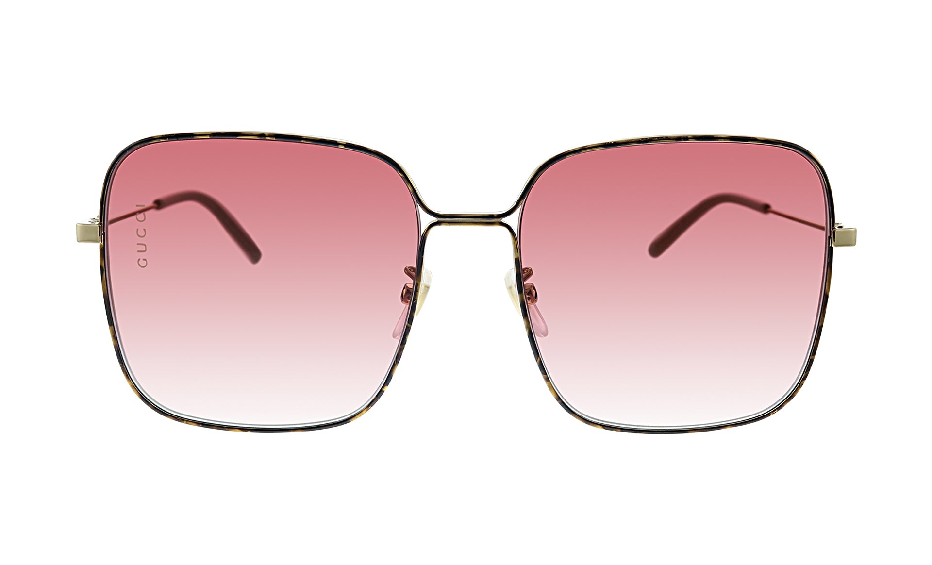 Gucci GG0414S Logomania Square-frame Sunglasses