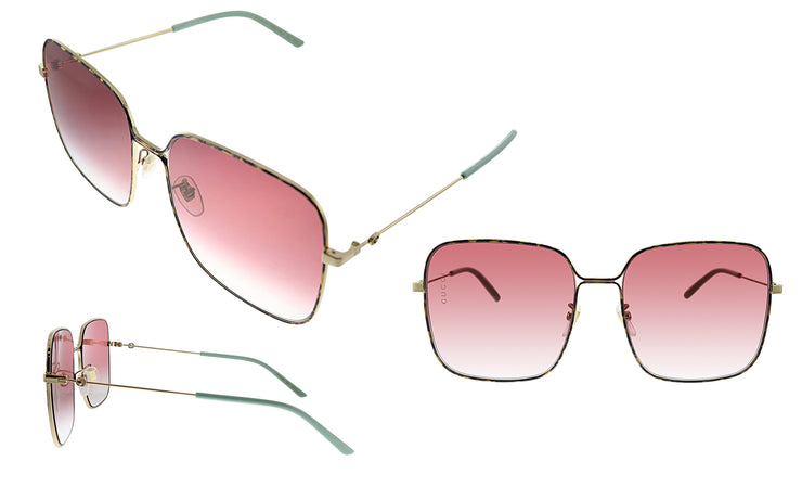 Gucci GG0443S W Oversized Square Sunglasses