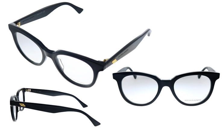 Bottega Veneta BV 1020O 001 Round Eyeglasses