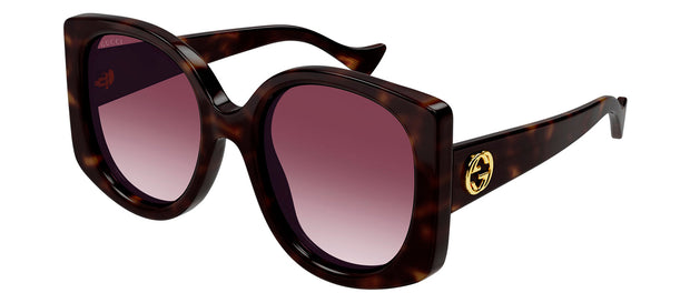Gucci GG1257SA W 003 Butterfly Sunglasses