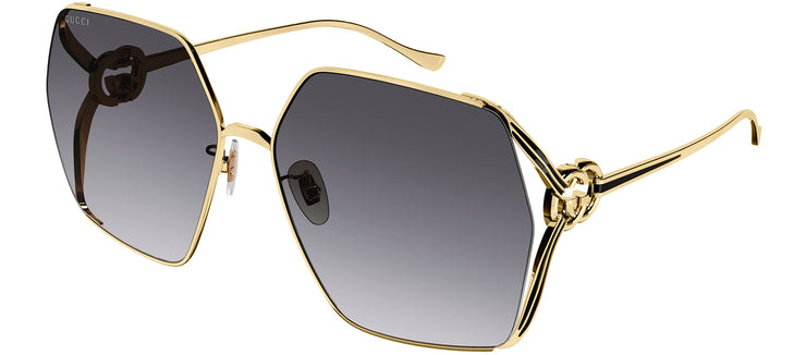 Gucci GG1322SA W 001 Butterfly Sunglasses