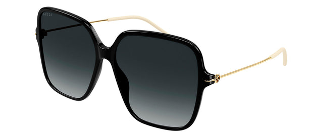 Gucci GG1267SA W 001 Oversized Square Sunglasses
