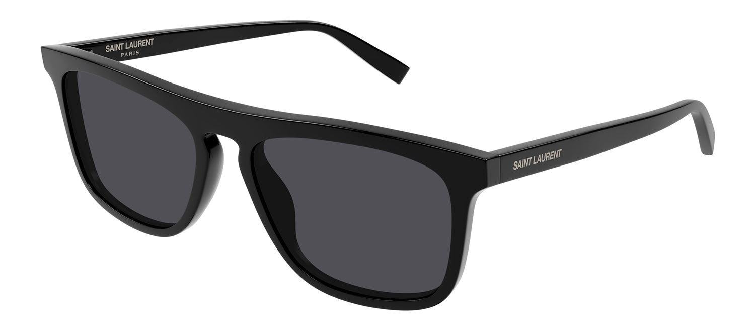 Saint Laurent SLM8F Black Grey Sunglasses