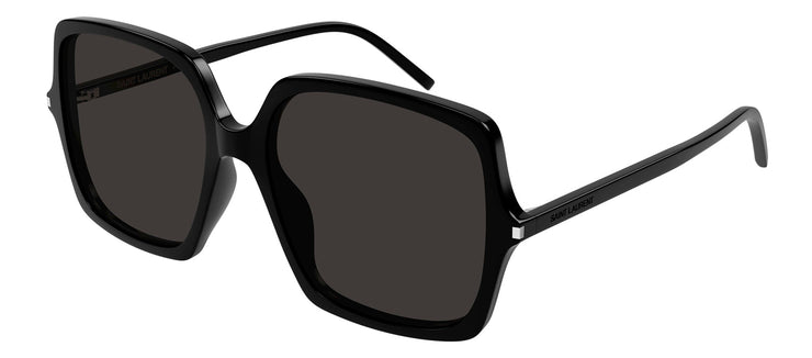Saint Laurent SL 591 001 Oversized Square Sunglasses