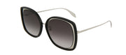 Alexander McQueen AM0151S 002 Rectangle Sunglasses