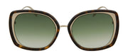 Alexander McQueen AM0151S 005 Rectangle Sunglasses