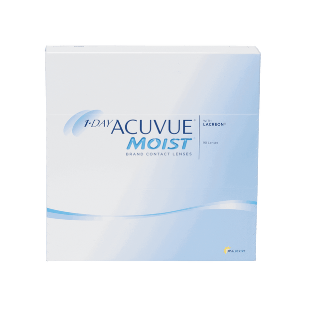 1-Day Acuvue Moist - 90 Pack Contact Lenses