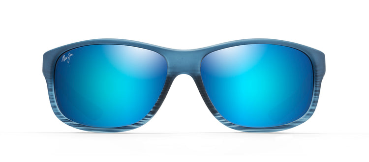Maui Jim Kaiwi Channel MJ B840-03S Wrap Polarized Sunglasses