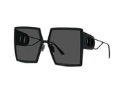 30Montaigne SU Black Square Sunglasses