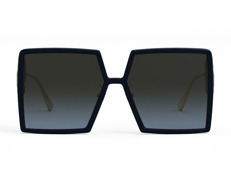 30MONTAIGNE SU Blue Oversized Square Sunglasses
