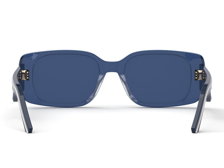 WILDIOR S2U Blue Rectangle Sunglasses