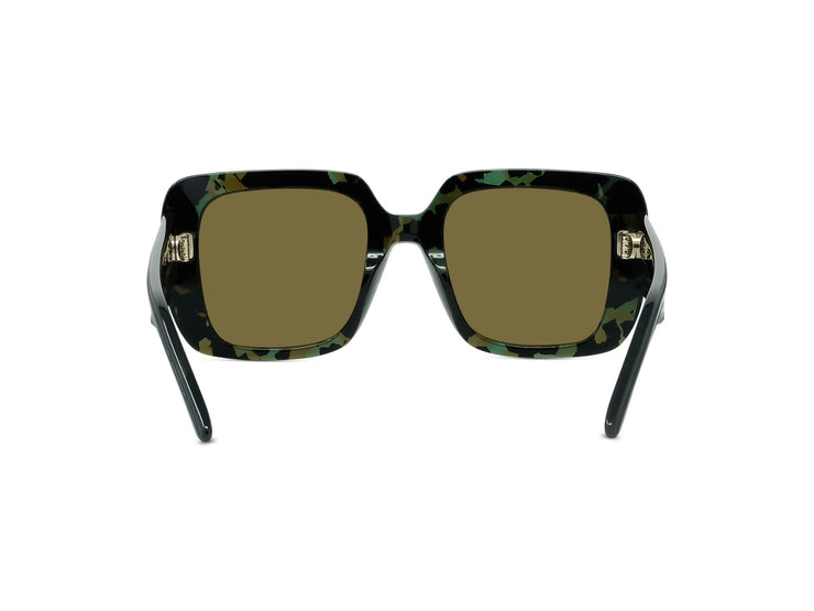 Wildior S3U Green Havana Square Sunglasses