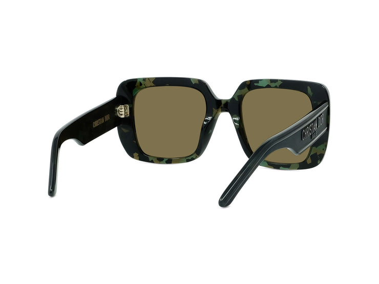 Wildior S3U Green Havana Square Sunglasses