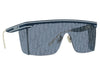 DiorClub M1U Navy Mask Sunglasses
