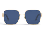 DIORSIGNATURE S4U Gold Oversized Square Sunglasses