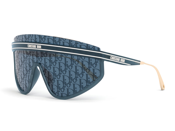 Dior Diorclub M2U Sunglasses, Shiny Blue, Women's, Sunglasses