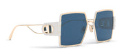 30MONTAIGNE S4U Gold Oversized Square Sunglasses