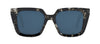 DIORMIDNIGHT S1I Grey Butterfly Sunglasses